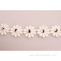 White Daisy Lace Bracelet For Women Personalized Bracelets